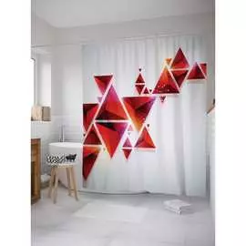 Шторка-занавеска для ванной JOYARTY