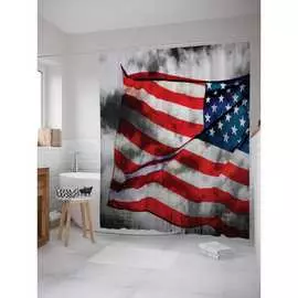 Шторка-занавеска для ванной JOYARTY