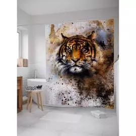 Шторка-занавеска для ванной JOYARTY