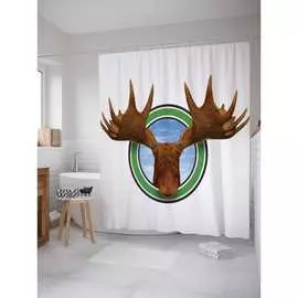 Шторка-занавеска для ванной JOYARTY