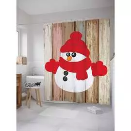 Шторка-занавеска для ванной JOYARTY