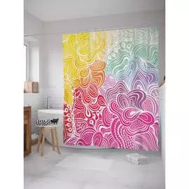 Шторка-занавеска для ванной JOYARTY