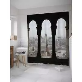 Шторка-занавеска для ванной JOYARTY