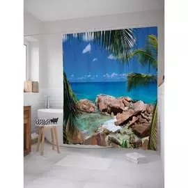 Шторка-занавеска для ванной JOYARTY