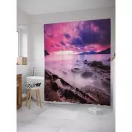 Шторка-занавеска для ванной JOYARTY