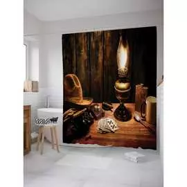 Шторка-занавеска для ванной JOYARTY