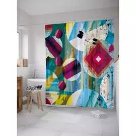 Шторка-занавеска для ванной JOYARTY