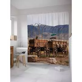 Шторка-занавеска для ванной JOYARTY