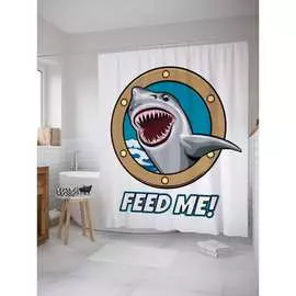 Шторка-занавеска для ванной JOYARTY