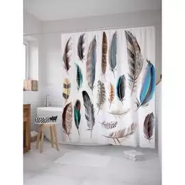 Шторка-занавеска для ванной JOYARTY