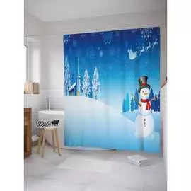 Шторка-занавеска для ванной JOYARTY