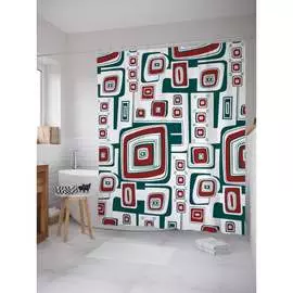 Шторка-занавеска для ванной JOYARTY