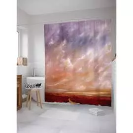 Шторка-занавеска для ванной JOYARTY