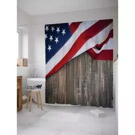 Шторка-занавеска для ванной JOYARTY