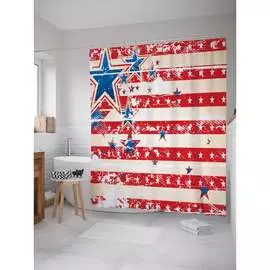 Шторка-занавеска для ванной JOYARTY