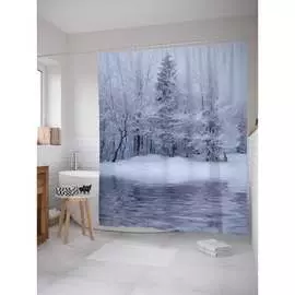 Шторка-занавеска для ванной JOYARTY