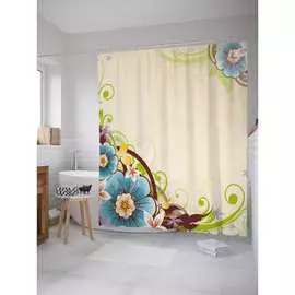 Шторка-занавеска для ванной JOYARTY