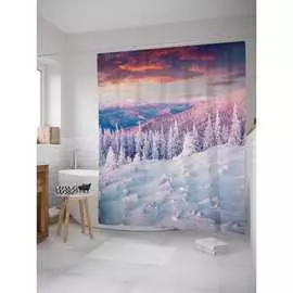 Шторка-занавеска для ванной JOYARTY