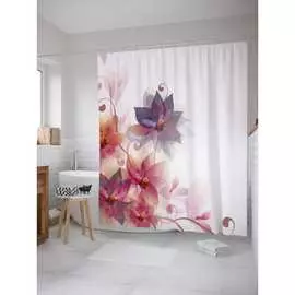 Шторка-занавеска для ванной JOYARTY