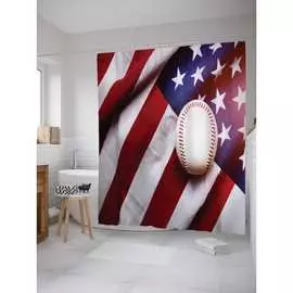 Шторка-занавеска для ванной JOYARTY