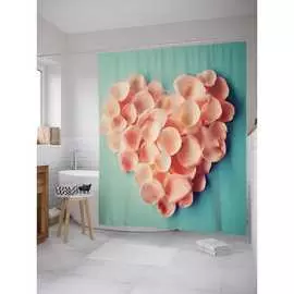 Шторка-занавеска для ванной JOYARTY