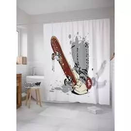 Шторка-занавеска для ванной JOYARTY