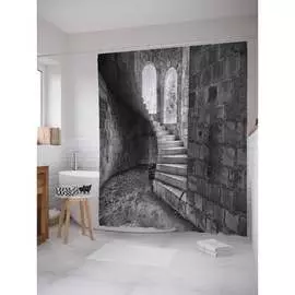 Шторка-занавеска для ванной JOYARTY