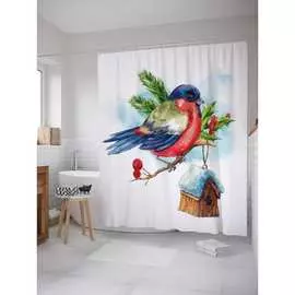 Шторка-занавеска для ванной JOYARTY