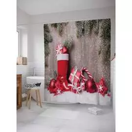 Шторка-занавеска для ванной JOYARTY