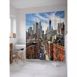 Шторка-занавеска для ванной JOYARTY