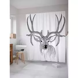 Шторка-занавеска для ванной JOYARTY