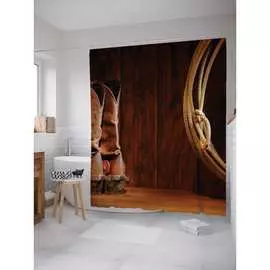 Шторка-занавеска для ванной JOYARTY