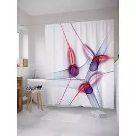 Шторка-занавеска для ванной JOYARTY