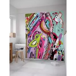 Шторка-занавеска для ванной JOYARTY