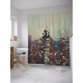 Шторка-занавеска для ванной JOYARTY