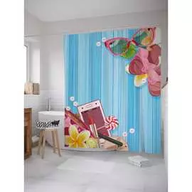 Шторка-занавеска для ванной JOYARTY