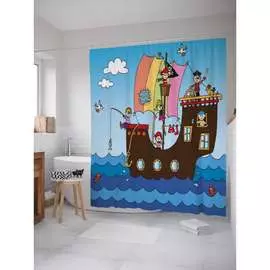 Шторка-занавеска для ванной JOYARTY