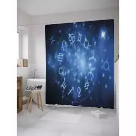 Шторка-занавеска для ванной JOYARTY