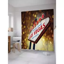 Шторка-занавеска для ванной JOYARTY