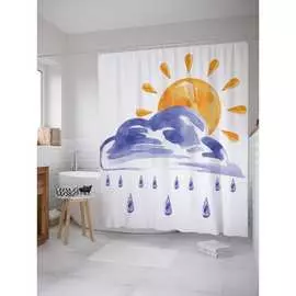 Шторка-занавеска для ванной JOYARTY