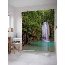 Шторка-занавеска для ванной JOYARTY