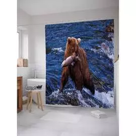 Шторка-занавеска для ванной JOYARTY