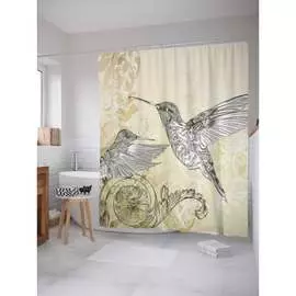 Шторка-занавеска для ванной JOYARTY