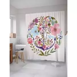 Шторка-занавеска для ванной JOYARTY