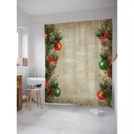 Шторка-занавеска для ванной JOYARTY