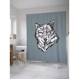 Шторка-занавеска для ванной JOYARTY