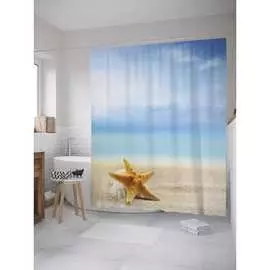 Шторка-занавеска для ванной JOYARTY