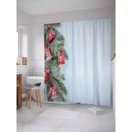 Шторка-занавеска для ванной JOYARTY