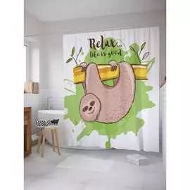 Шторка-занавеска для ванной JOYARTY