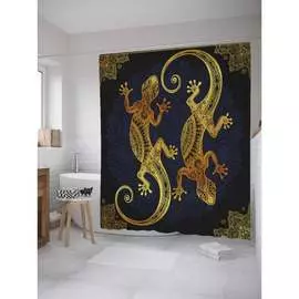 Шторка-занавеска для ванной JOYARTY